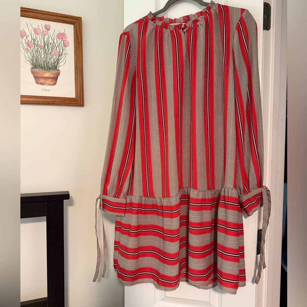 LOFT Vibrant Red Dress